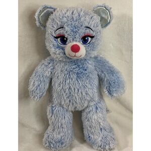 Build A Bear Workshop BAB Disney Frozen Elsa White Sparkly Teddy Bear 16" NEW